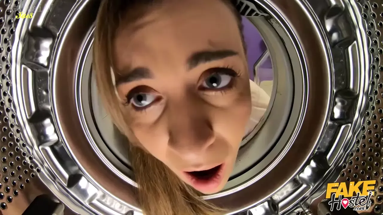 卡在洗衣机里了